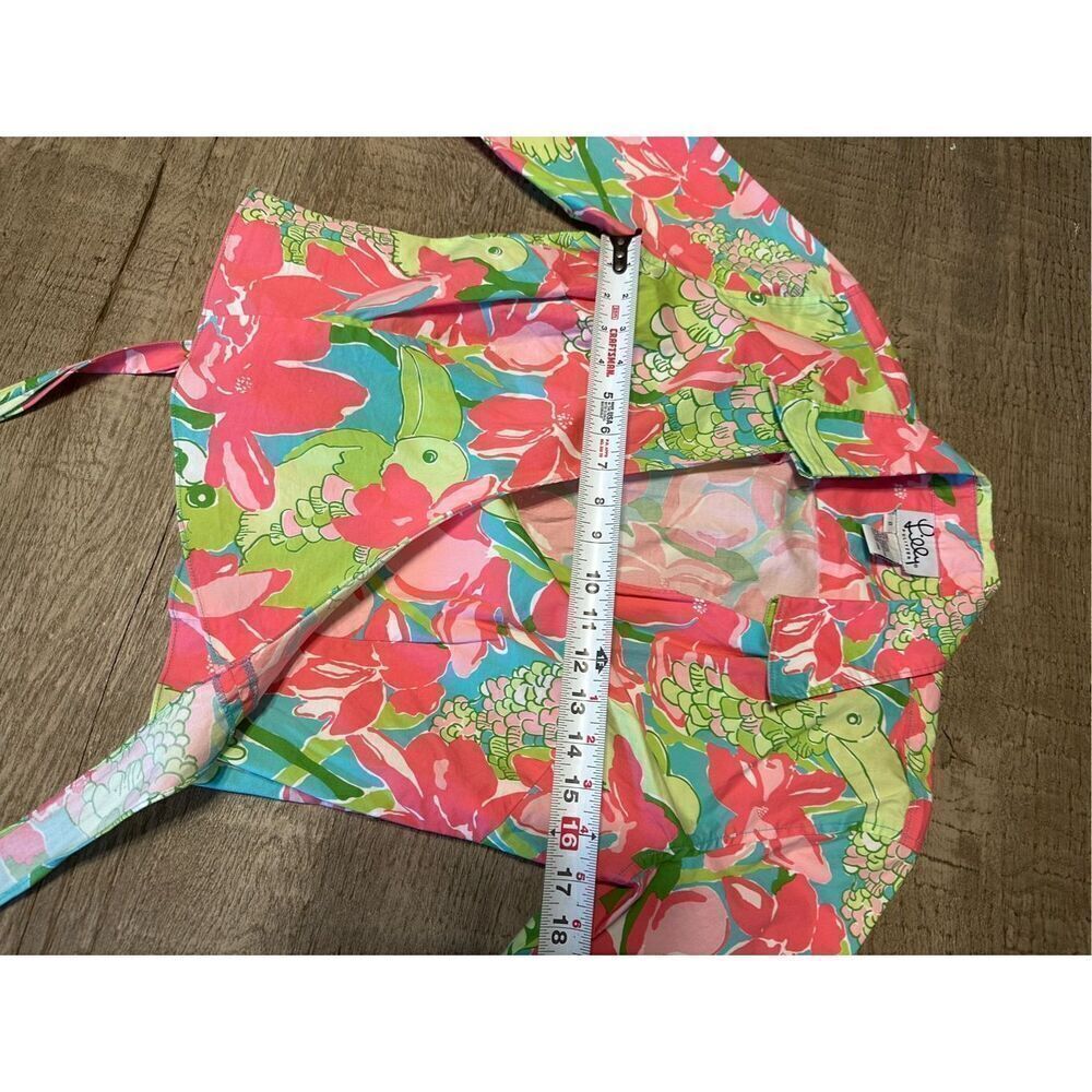 Message Lilly Pulitzer wrap blouse